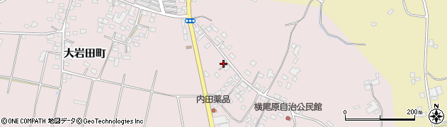 宮崎県都城市大岩田町5748周辺の地図