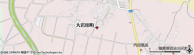 宮崎県都城市大岩田町6059周辺の地図