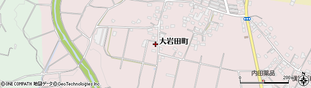 宮崎県都城市大岩田町6283周辺の地図