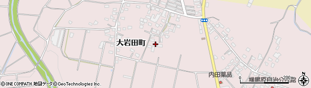宮崎県都城市大岩田町6079周辺の地図