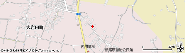 宮崎県都城市大岩田町5733周辺の地図