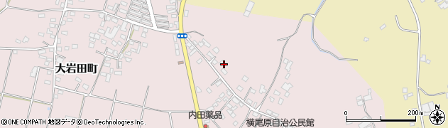 宮崎県都城市大岩田町5734周辺の地図