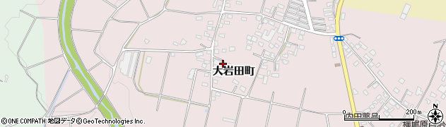 宮崎県都城市大岩田町6033周辺の地図