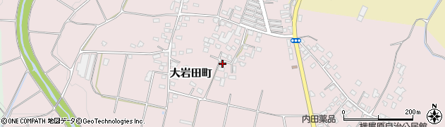 宮崎県都城市大岩田町6081周辺の地図