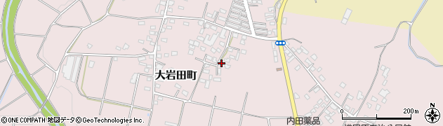 宮崎県都城市大岩田町6076周辺の地図