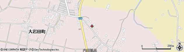 宮崎県都城市大岩田町5742周辺の地図