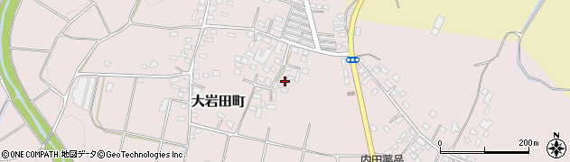 宮崎県都城市大岩田町6075周辺の地図
