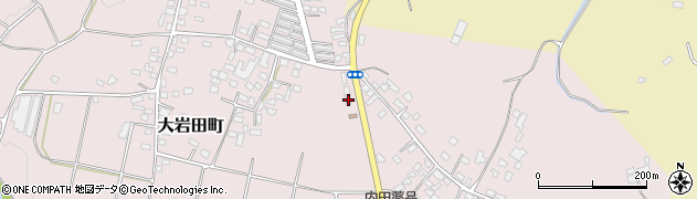宮崎県都城市大岩田町6068周辺の地図