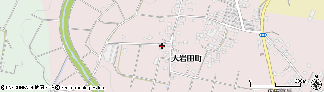 宮崎県都城市大岩田町6280周辺の地図