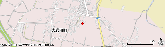 宮崎県都城市大岩田町6073周辺の地図