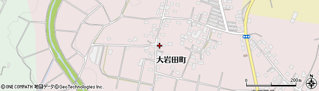宮崎県都城市大岩田町6087周辺の地図