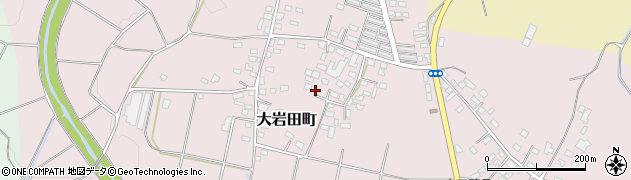 宮崎県都城市大岩田町6096周辺の地図