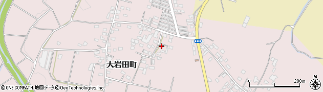 宮崎県都城市大岩田町6074周辺の地図