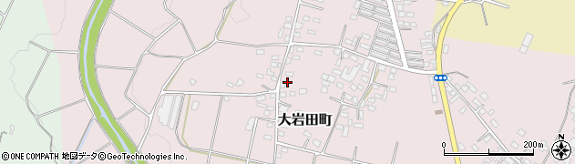 宮崎県都城市大岩田町6089周辺の地図
