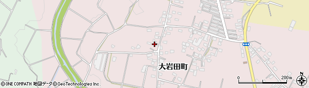 宮崎県都城市大岩田町6278周辺の地図