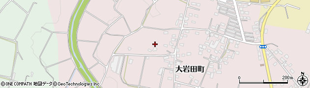 宮崎県都城市大岩田町6272周辺の地図