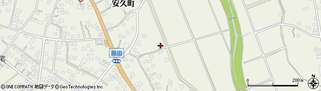 宮崎県都城市安久町262周辺の地図