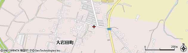 宮崎県都城市大岩田町6103周辺の地図