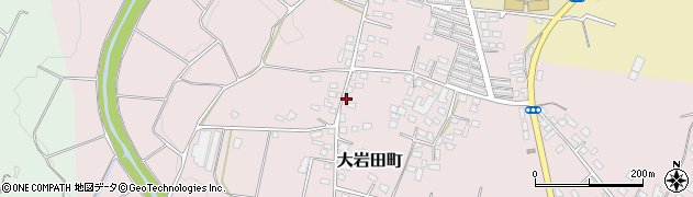 宮崎県都城市大岩田町6090周辺の地図