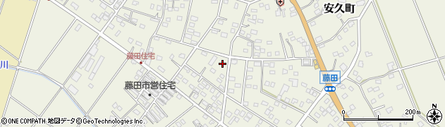 藤田農村公園周辺の地図