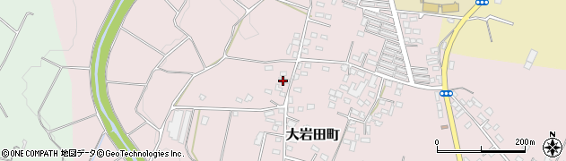 宮崎県都城市大岩田町6277周辺の地図