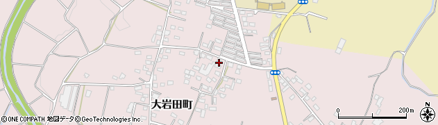 宮崎県都城市大岩田町6101周辺の地図