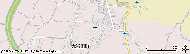 宮崎県都城市大岩田町6100周辺の地図