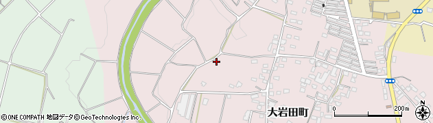 宮崎県都城市大岩田町6754周辺の地図