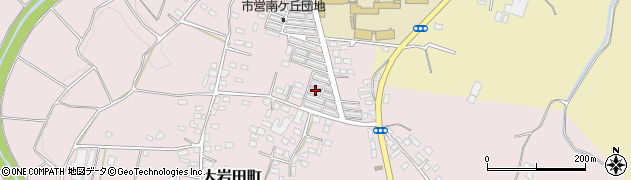 宮崎県都城市大岩田町6109周辺の地図