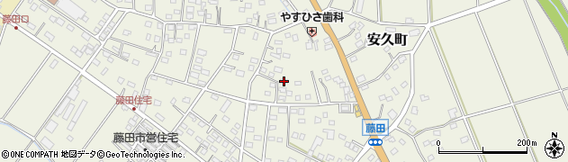 宮崎県都城市安久町6070周辺の地図
