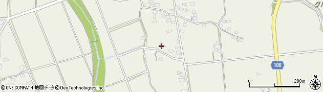 宮崎県都城市安久町2171周辺の地図