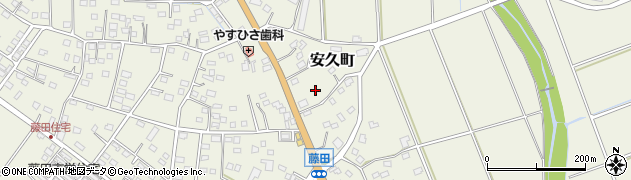 宮崎県都城市安久町6044周辺の地図