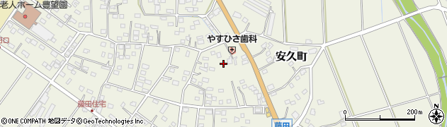 宮崎県都城市安久町6064周辺の地図