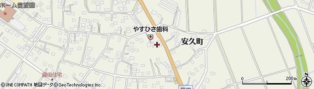 宮崎県都城市安久町6063周辺の地図