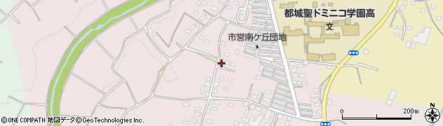 宮崎県都城市大岩田町6157周辺の地図