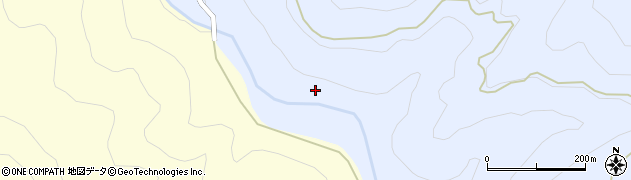 高畑川周辺の地図