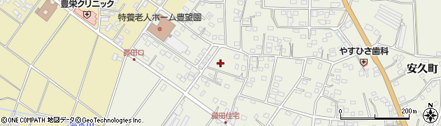 宮崎県都城市安久町5009周辺の地図