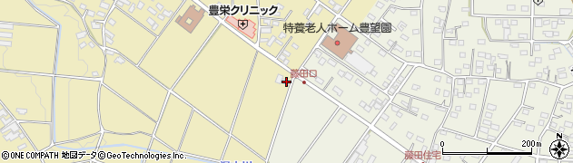 宮崎県都城市下長飯町1596周辺の地図