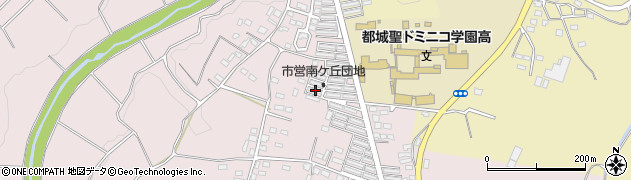 宮崎県都城市大岩田町6136周辺の地図