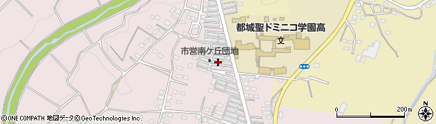 宮崎県都城市大岩田町6122周辺の地図