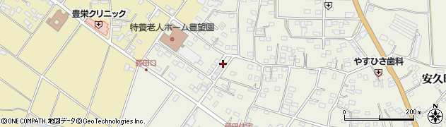 宮崎県都城市安久町5007周辺の地図