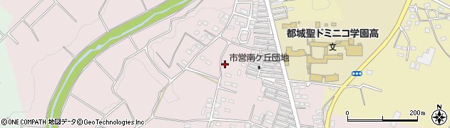 宮崎県都城市大岩田町6154周辺の地図