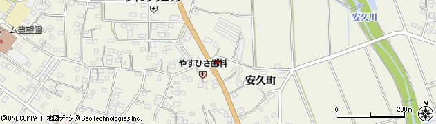 宮崎県都城市安久町6050周辺の地図