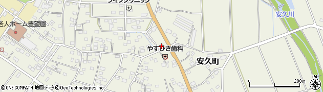 宮崎県都城市安久町6329周辺の地図