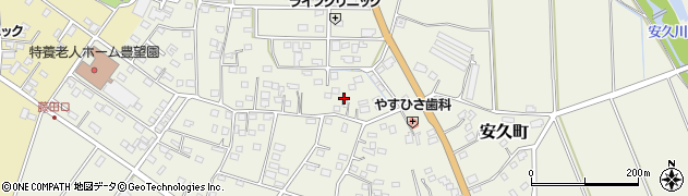 宮崎県都城市安久町6326周辺の地図
