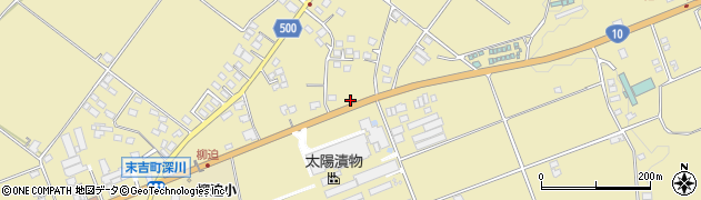 南九州ホンダ有限会社　末吉町深川支店周辺の地図