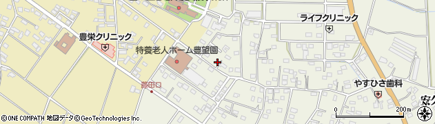 宮崎県都城市安久町4993周辺の地図