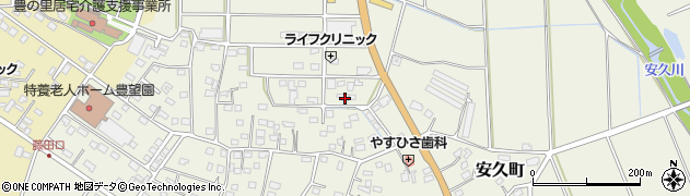 宮崎県都城市安久町6339周辺の地図