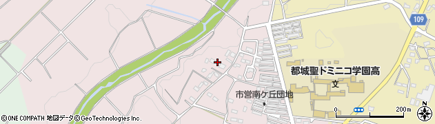 宮崎県都城市大岩田町6180周辺の地図