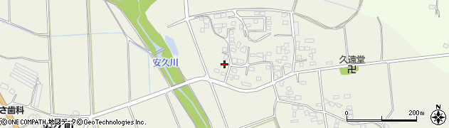 宮崎県都城市安久町1858周辺の地図